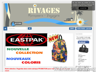 rivagesboutique.com website preview