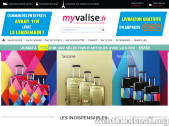 myvalise.fr website preview
