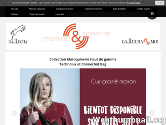 gallucha.com website preview