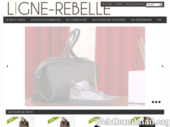 ligne-rebelle.com website preview