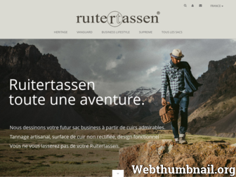 ruitertassen.fr website preview