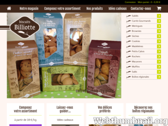 biscuits-billiotte-baume.fr website preview