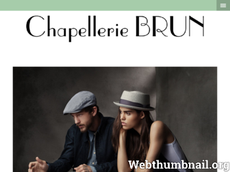 chapellerie-brun.com website preview
