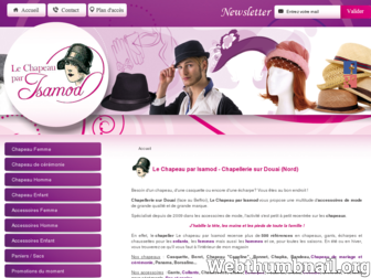 isamod.fr website preview