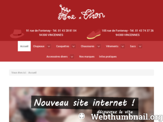 anethon.paris website preview