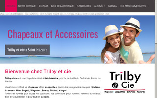 trilby-et-cie.fr website preview