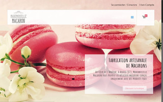 mademoiselle-macaron.fr website preview
