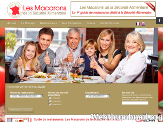 guidelesmacarons.fr website preview