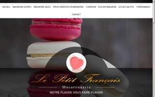 macarons-lepetitfrancais.fr website preview