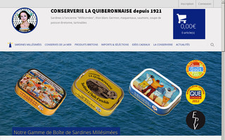 laquiberonnaise.fr website preview