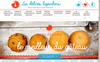 delices-bigoudens.fr website preview