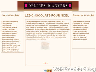 le-chocolat.fr website preview