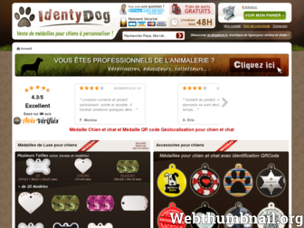 identydog.fr website preview