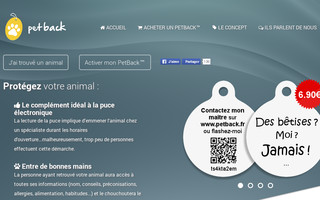 petback.fr website preview