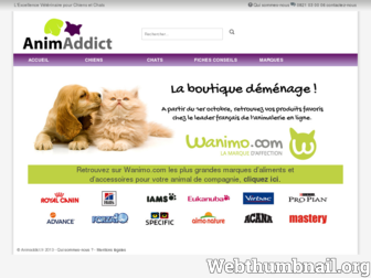 animaddict.fr website preview