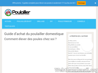 poulailler.org website preview
