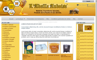 l-abeille-auboise.com website preview