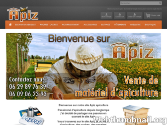 apiz.fr website preview