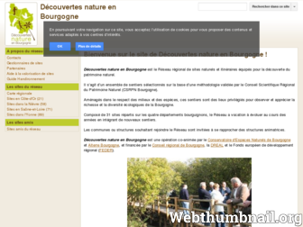 decouvertes-nature-bourgogne.fr website preview