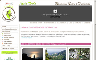 costaverde-decouverte.com website preview