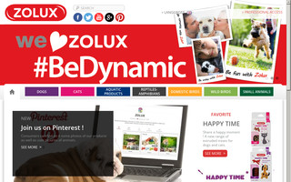 zolux.com website preview