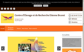 centre-elevage-recherche.com website preview