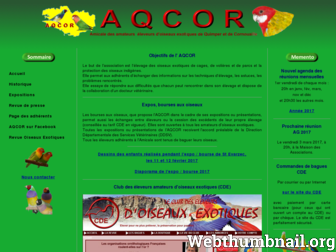 aqcor.fr website preview
