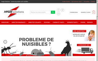 hygie-solutions.fr website preview