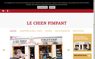 lechienpimpant.fr website preview