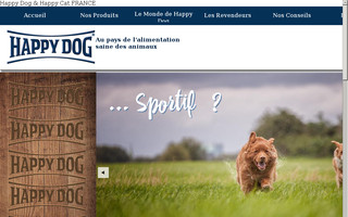 happydog.fr website preview