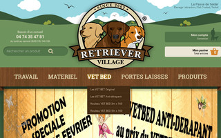 retriever-village.com website preview