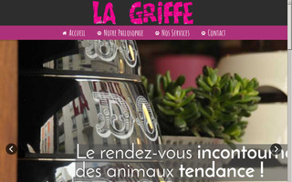 lagriffeboutique.fr website preview