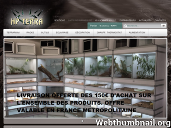 hp-terra.fr website preview