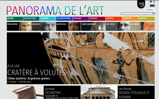 panoramadelart.com website preview
