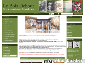 leboisdebout.com website preview