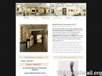 galerie-broutta.com website preview