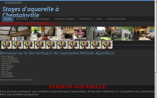 parisud.fr website preview