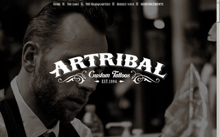 artribal.fr website preview