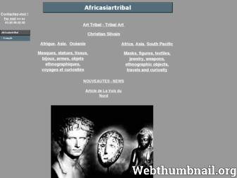 africasiartribal.com website preview