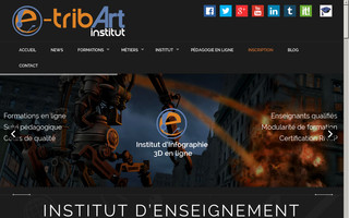e-tribart.fr website preview