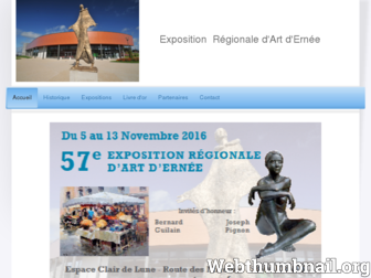 expo-art-ernee.fr website preview