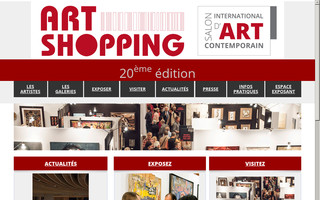 artshopping-expo.com website preview