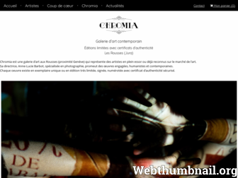 chromia.fr website preview