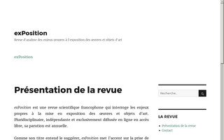 revue-exposition.com website preview