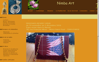 nimbaart.com website preview