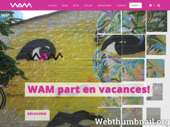 wam-createurs.com website preview