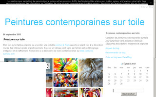peinturestoiles.canalblog.com website preview