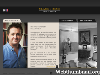 claudebech-reproduction.fr website preview