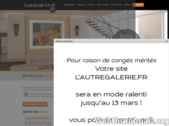lautregalerie.fr website preview