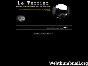 le-terrier.net website preview